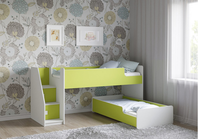 Детская выкатная кровать Легенда К402.41 в Краснотурьинске